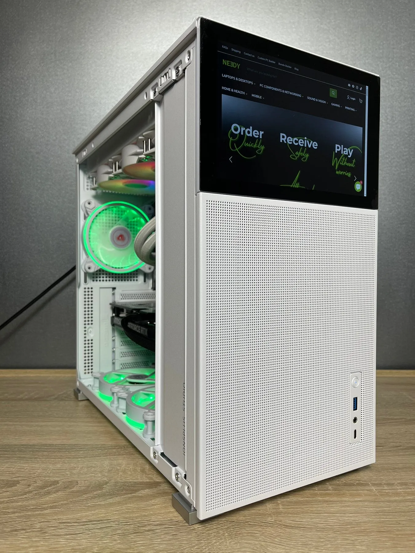 Jonsbo PC Case D41 MESH White