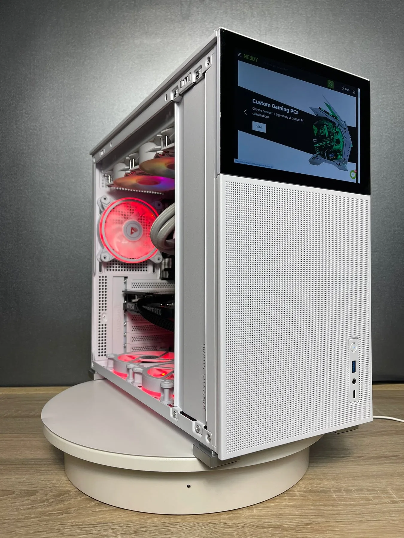 Jonsbo PC Case D41 MESH White