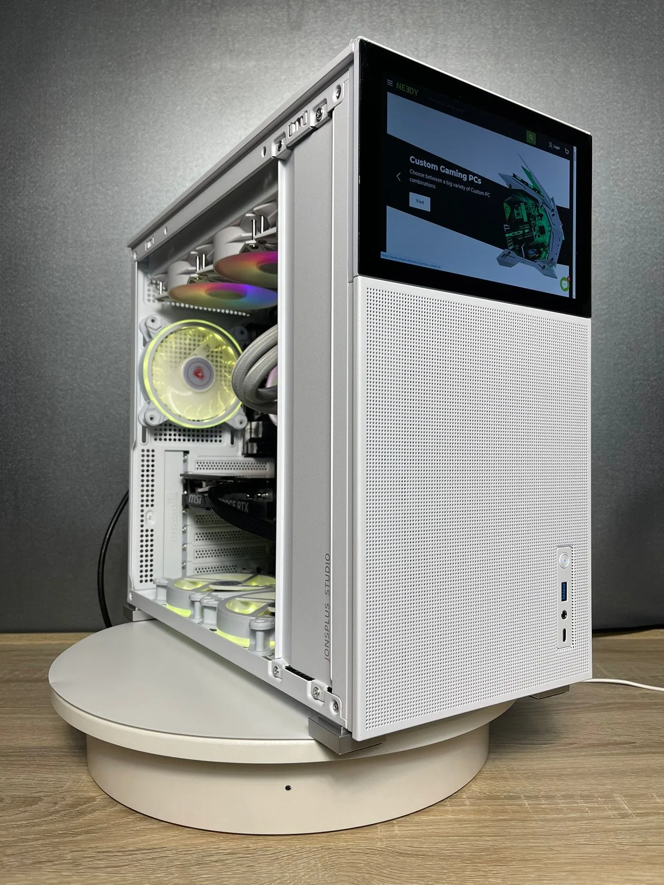 Jonsbo PC Case D41 MESH White