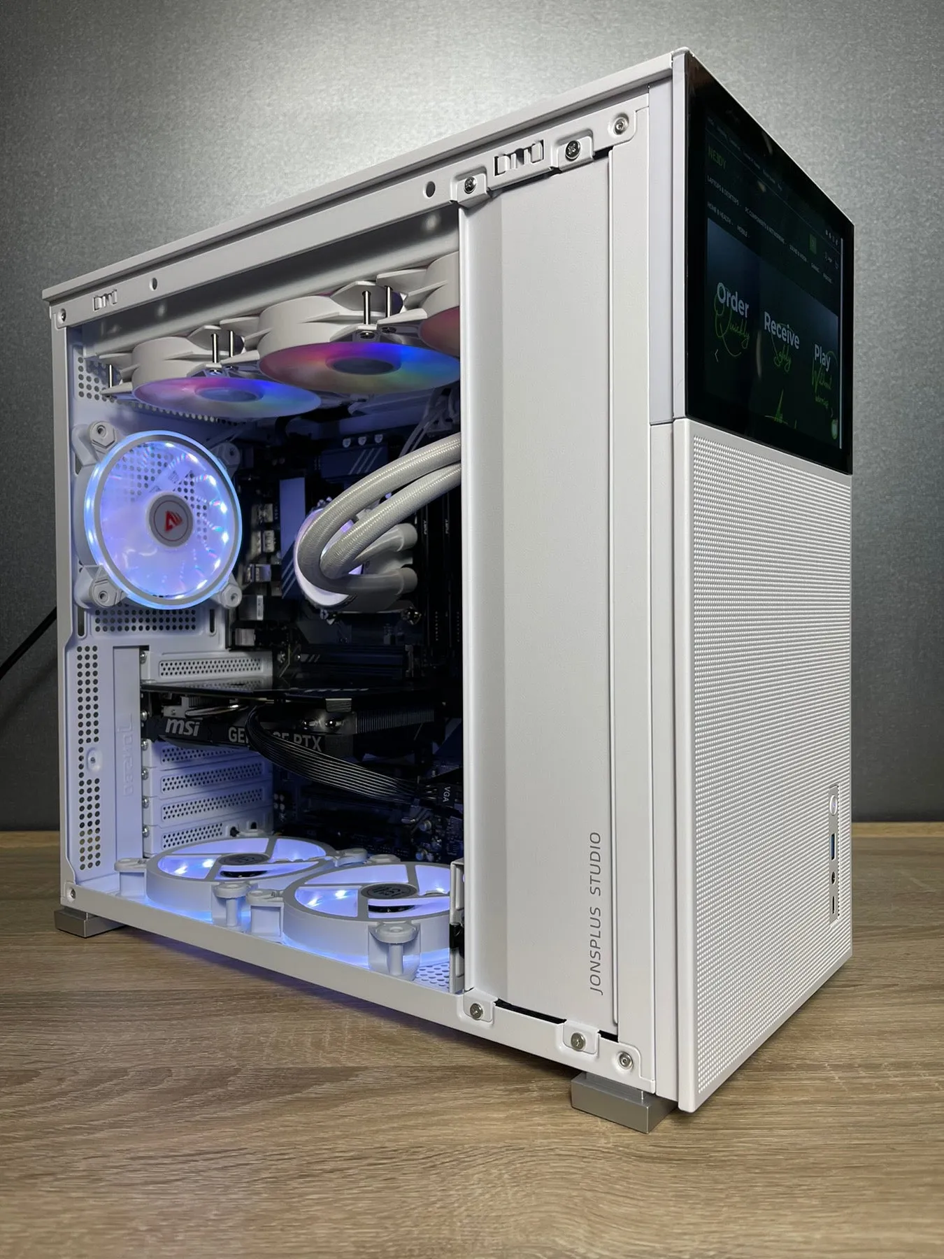 Jonsbo PC Case D41 MESH White