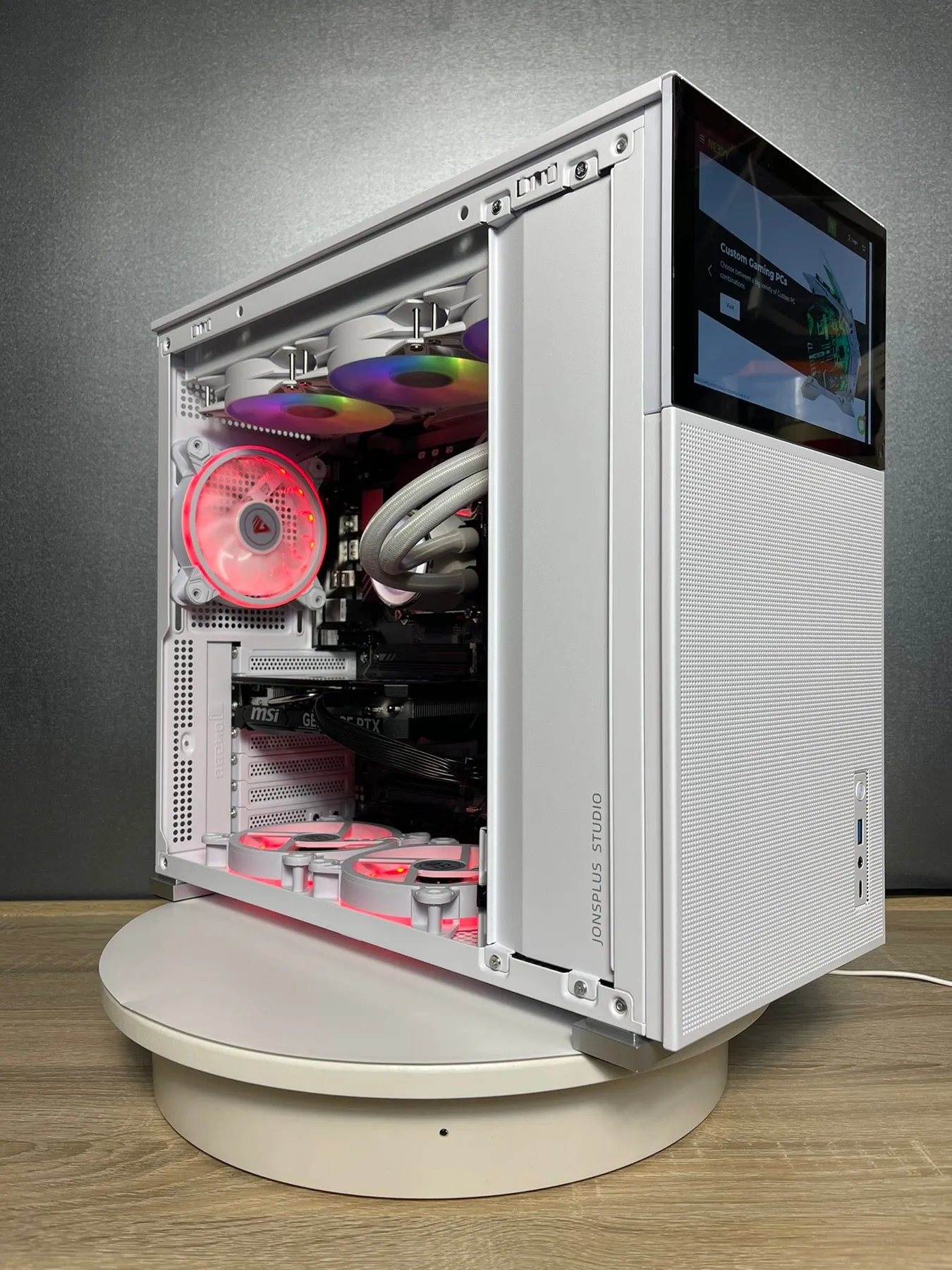 Jonsbo PC Case D41 MESH White