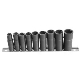 Ken-Tool 3/8" Drive Twist Socket Set on Rail (9 pcs) - 30109