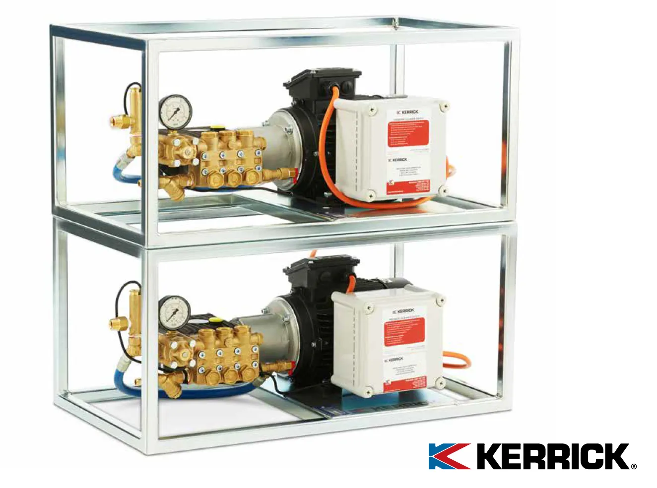 Kerrick Stationary EI3015STAR415 3000PSI Automatic Three Phase Electric Pressure Washer For Washdown Bays