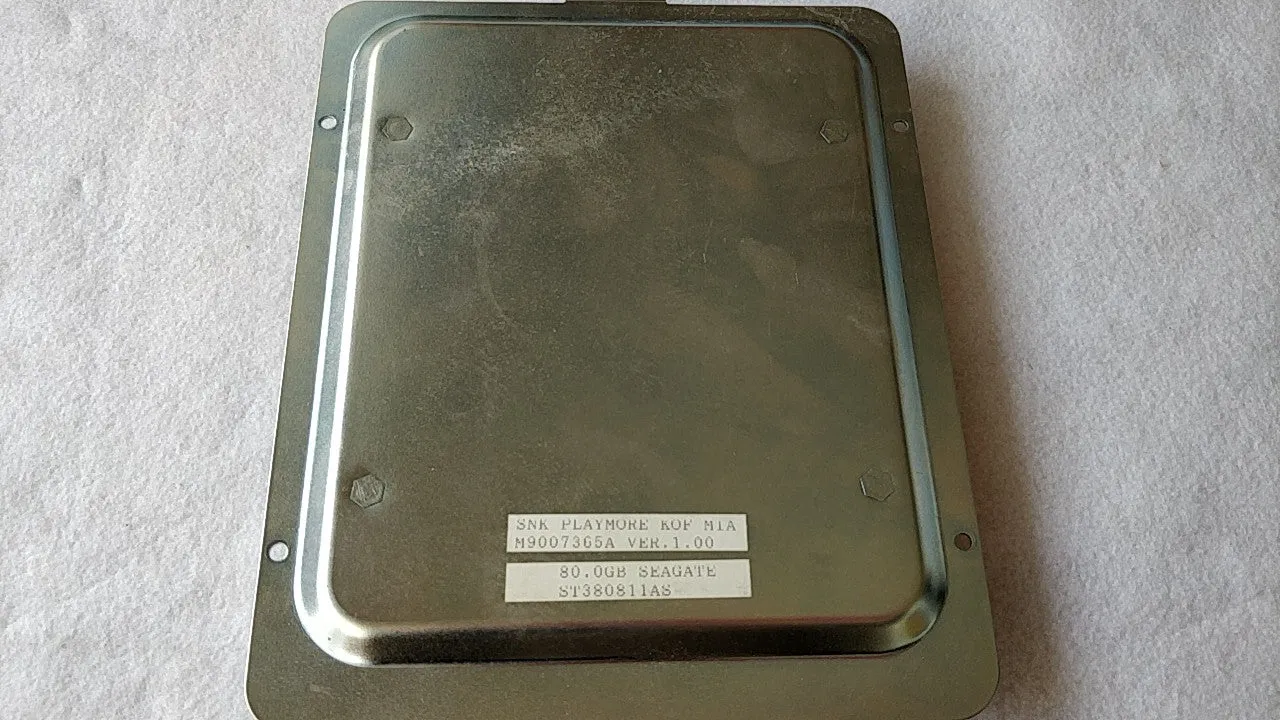 KOF MAXIMUM IMPACT REGULATION "A" TypeX2 HDD Board and USB Key set tested -b214-