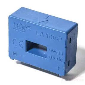 LA 100-P, C/L Hall Effect Current Sensor, 100 Amp, 50mA Output,  /-12..15V Supply, PCB Mount, X = 0.45%