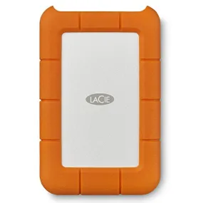 LaCie Rugged 1TB USB-C and USB 3.0 Portable Hard Drive