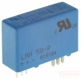 LAH 100-P, C/L Hall Effect Current Sensor, 100 Amp,  /-12..15V, PCB Mount, X = 0.25%, 5kV Isolation