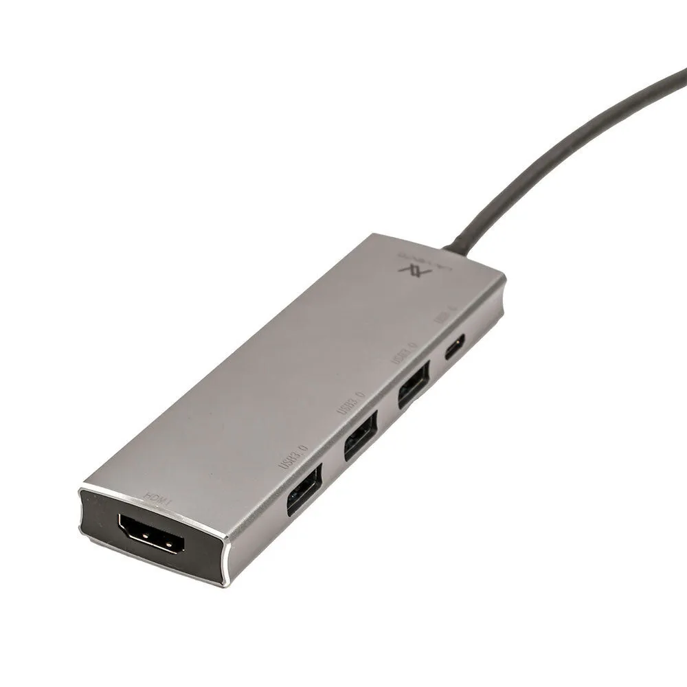 Lavvento US015 5in1 Type-C 4K HUB Converter