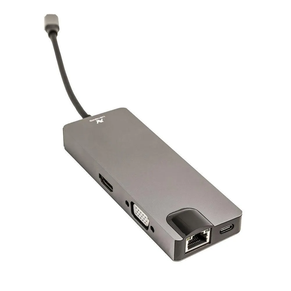 Lavvento US017 8in1 Type-C 4K HUB Converter