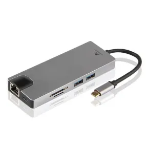 Lavvento US017 8in1 Type-C 4K HUB Converter