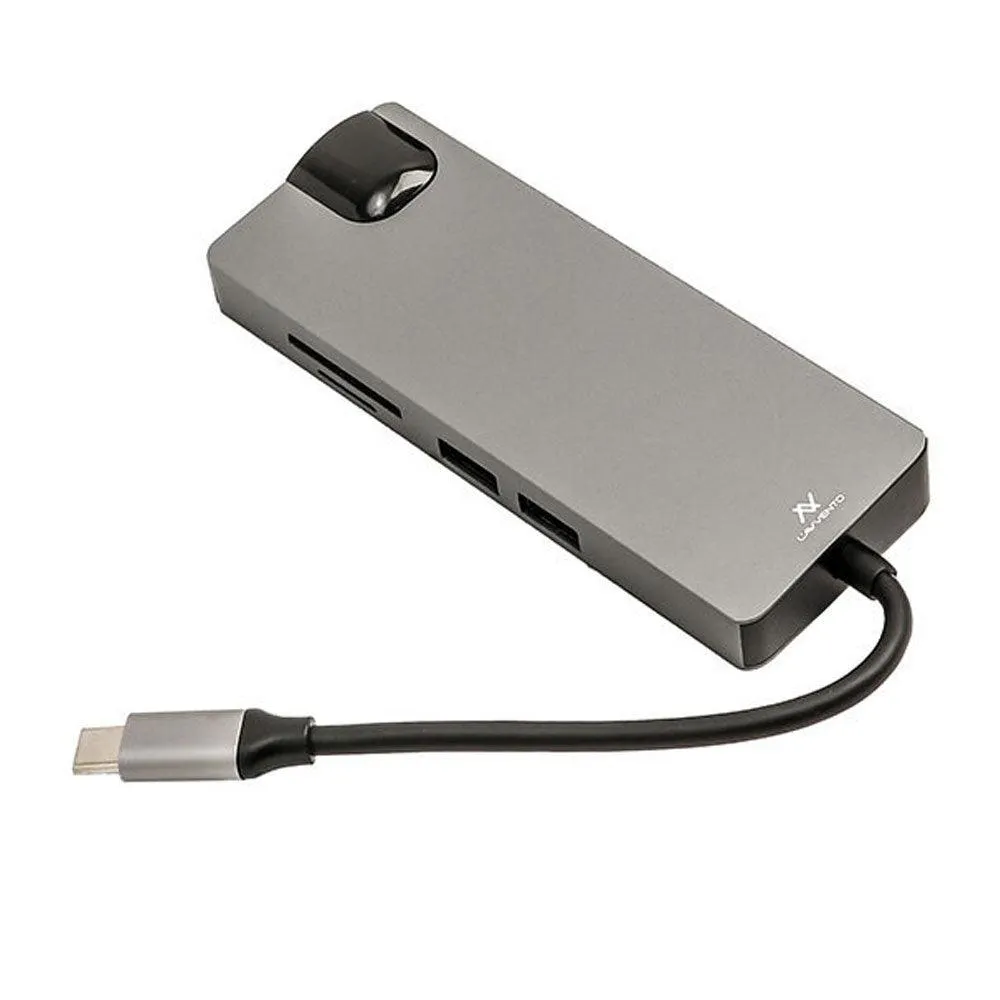 Lavvento US017 8in1 Type-C 4K HUB Converter