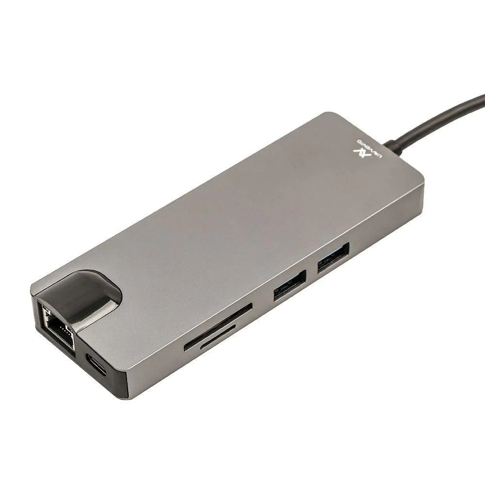 Lavvento US017 8in1 Type-C 4K HUB Converter