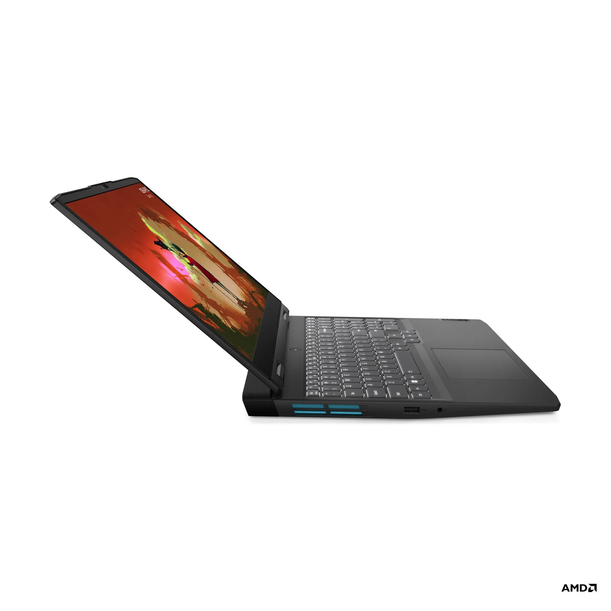 Lenovo IdeaPad Gaming 3 15ARH7 AMD Ryzen™ 5 6600H Laptop 39.6 cm (15.6") Full HD 8 GB DDR5-SDRAM 512 GB SSD NVIDIA GeForce RTX 3050 Ti Wi-Fi 6 (802.11ax) Windows 11 Home Grey