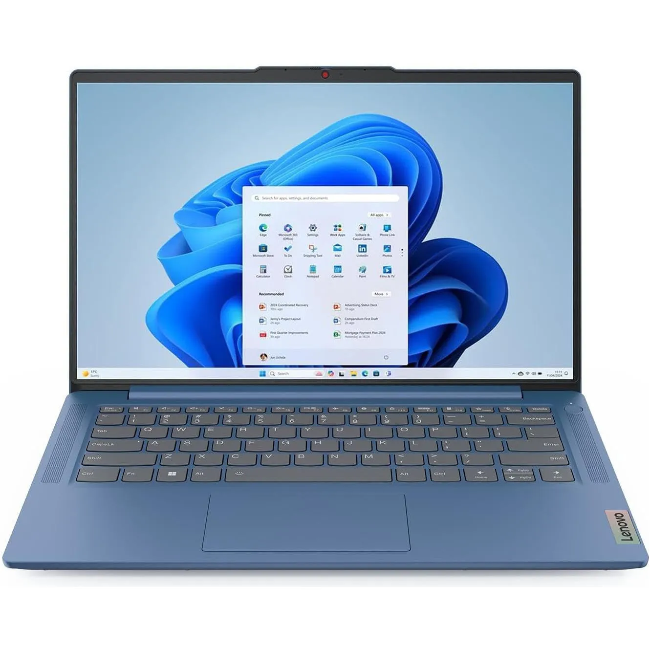 Lenovo IdeaPad Slim 3 – 14" Full HD Laptop, Intel Core i5-12450H, 16GB RAM, 512GB SSD, Windows 11 Home, Abyss Blue
