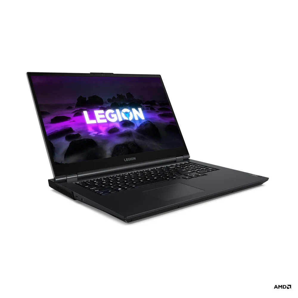 Lenovo Legion 5 AMD Ryzen™ 5 5600H Laptop 43.9 cm (17.3") Full HD 8 GB DDR4-SDRAM 512 GB SSD NVIDIA GeForce RTX 3060 Wi-Fi 6 (802.11ax) Windows 10 Home Black