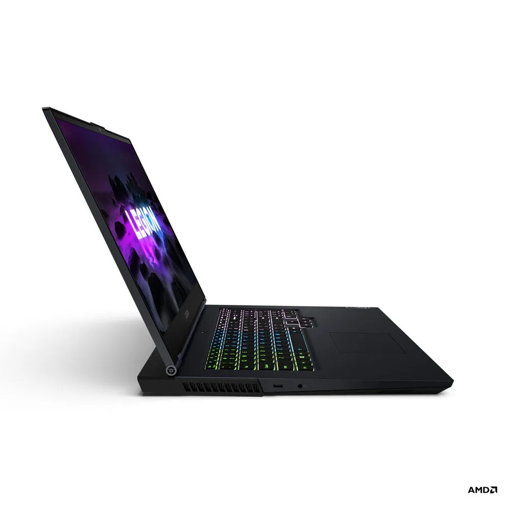 Lenovo Legion 5 AMD Ryzen™ 5 5600H Laptop 43.9 cm (17.3") Full HD 8 GB DDR4-SDRAM 512 GB SSD NVIDIA GeForce RTX 3060 Wi-Fi 6 (802.11ax) Windows 10 Home Black