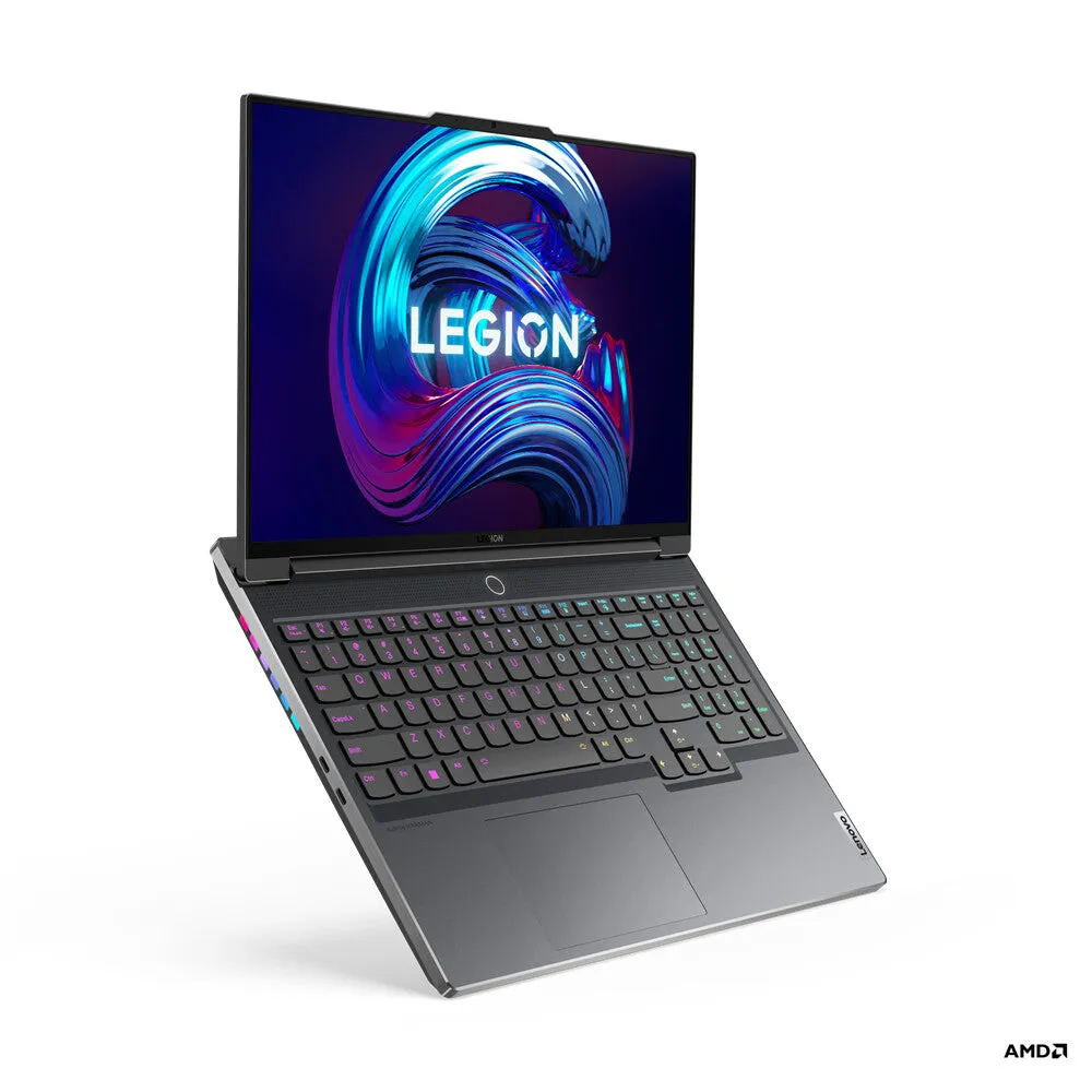 Lenovo Legion 7 16ARHA7 AMD Ryzen™ 7 6800H Laptop 40.6 cm (16") WQXGA 16 GB DDR5-SDRAM 1 TB SSD AMD Radeon RX 6850M XT Wi-Fi 6E (802.11ax) Windows 11 Home Grey