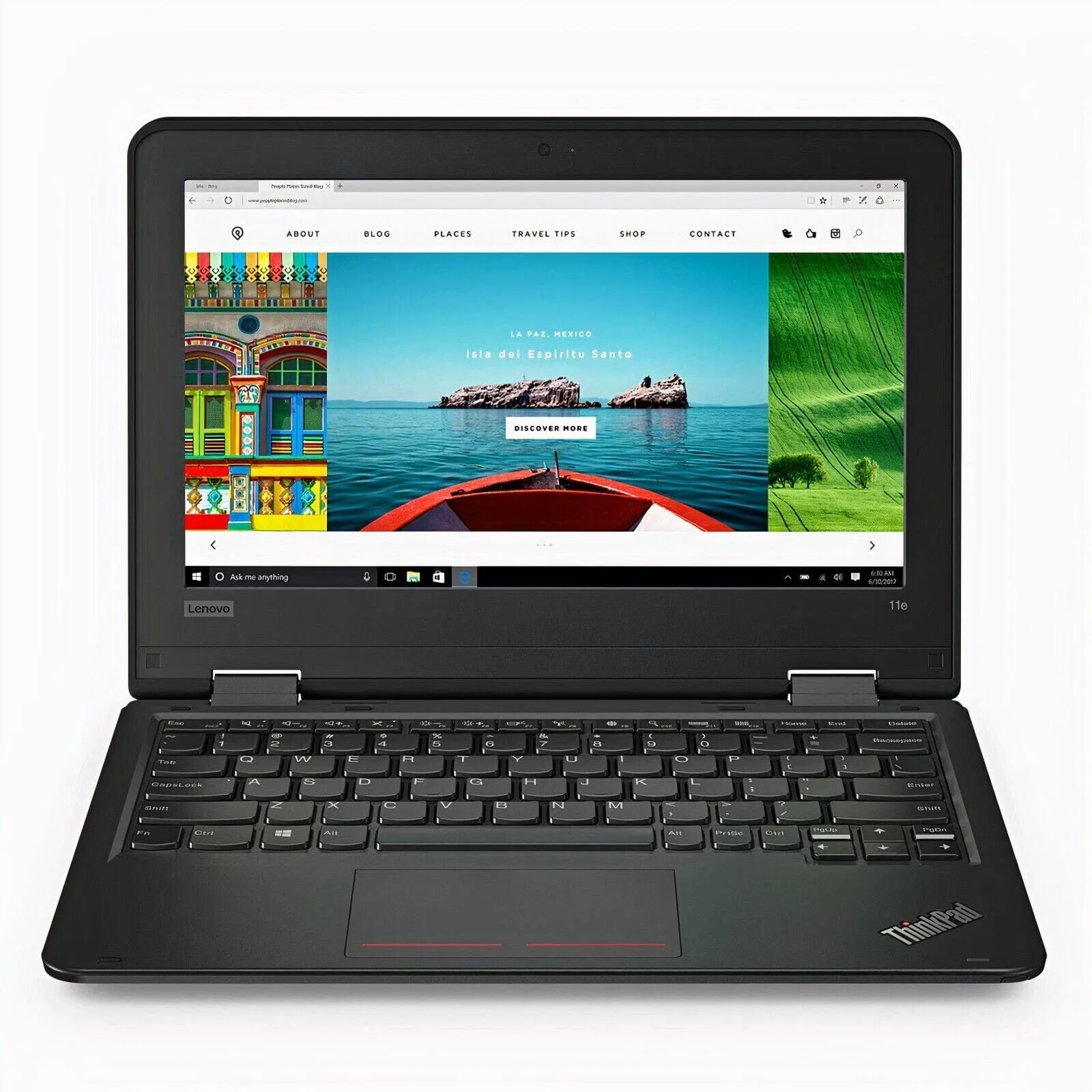 Lenovo ThinkPad 11e 5th Gen Windows 10 Pro Intel Celeron N4100 4GB RAM 128GB SSD (Refurbished)