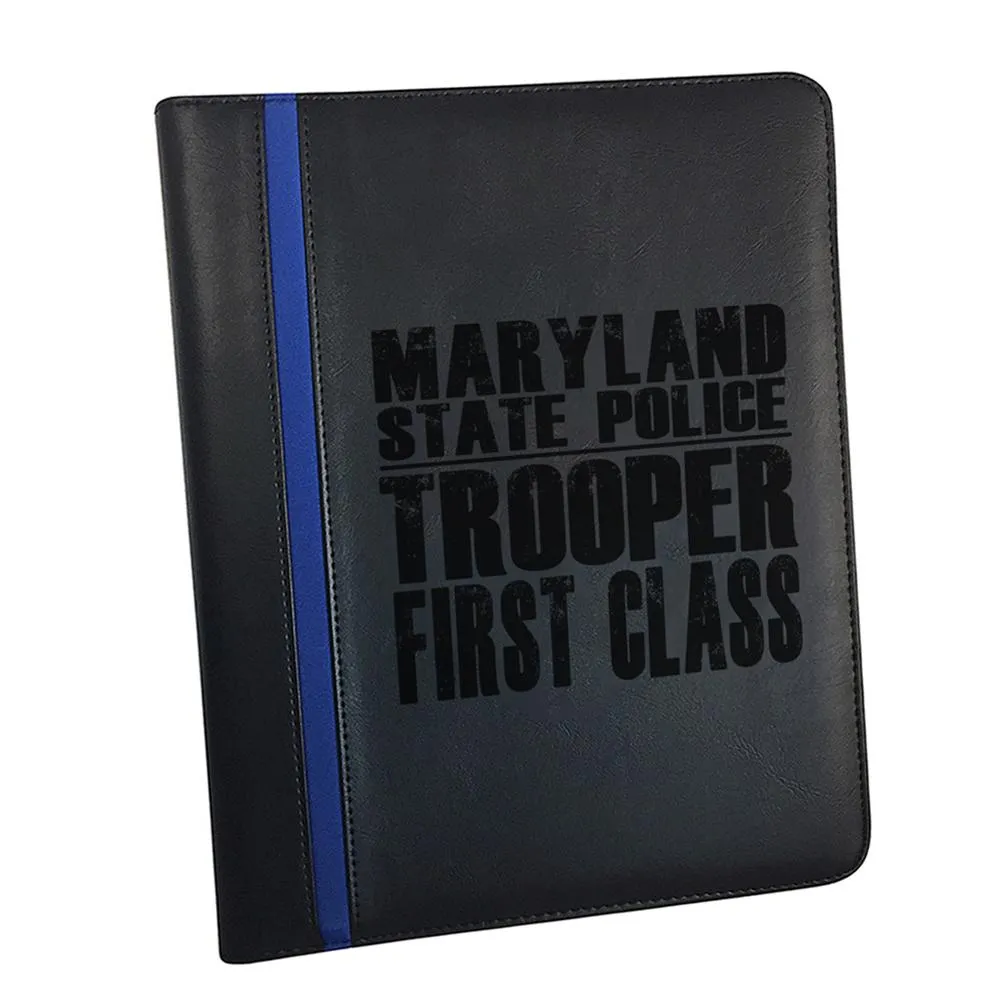 Maryland State Police Padfolio Bundle - Choose Your Rank