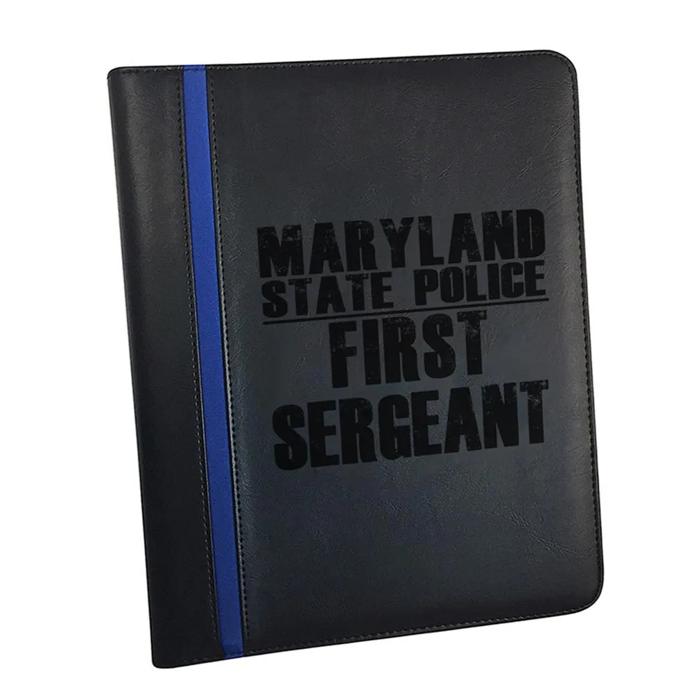 Maryland State Police Padfolio Bundle - Choose Your Rank