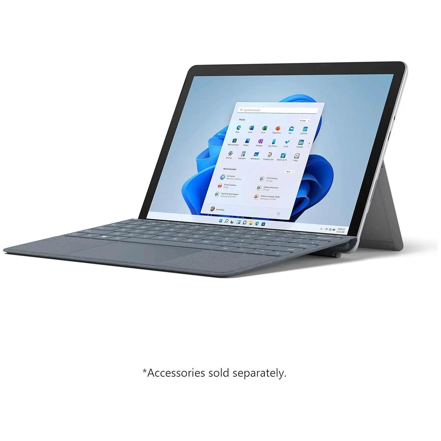 Microsoft Surface Go 2 - 10.5" Touchscreen, Intel Core m3 (8th Gen), 8GB RAM, 128GB SSD, WiFi   LTE, Platinum