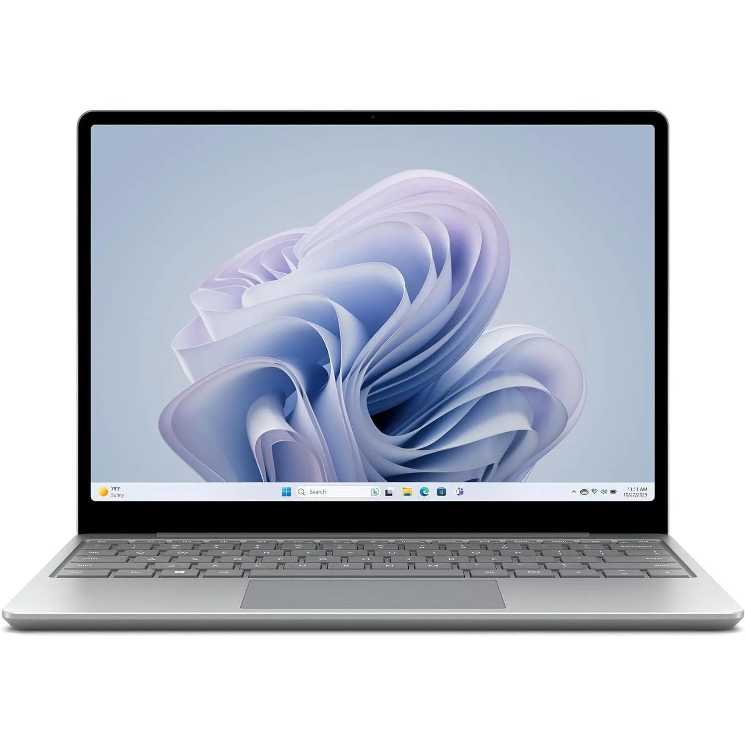 Microsoft Surface Laptop Go 3 (2023) - 12.4” Touchscreen, Intel Core i5, 16GB RAM, 256GB SSD, Windows 11 Home - Platinum