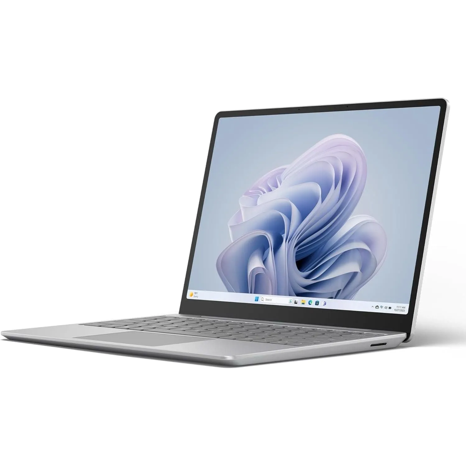 Microsoft Surface Laptop Go 3 (2023) - 12.4” Touchscreen, Intel Core i5, 16GB RAM, 256GB SSD, Windows 11 Home - Platinum