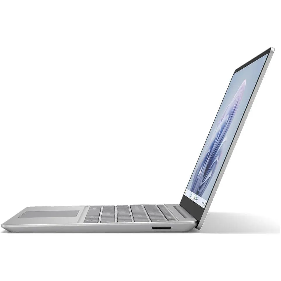 Microsoft Surface Laptop Go 3 (2023), 12.4" Touchscreen, Intel i5, 8GB RAM, 256GB SSD, Platinum, Windows 11 Home
