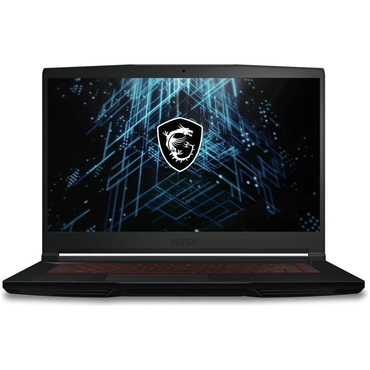 MSI GF63 Thin 11SC-496UK Laptop: i5-11400H, 2.7 GHz, 8GB RAM, 512GB M.2 PCIe SSD, 15.6" 144Hz Display, GTX 1650 GDDR6 4GB, Windows 11 Home - Black