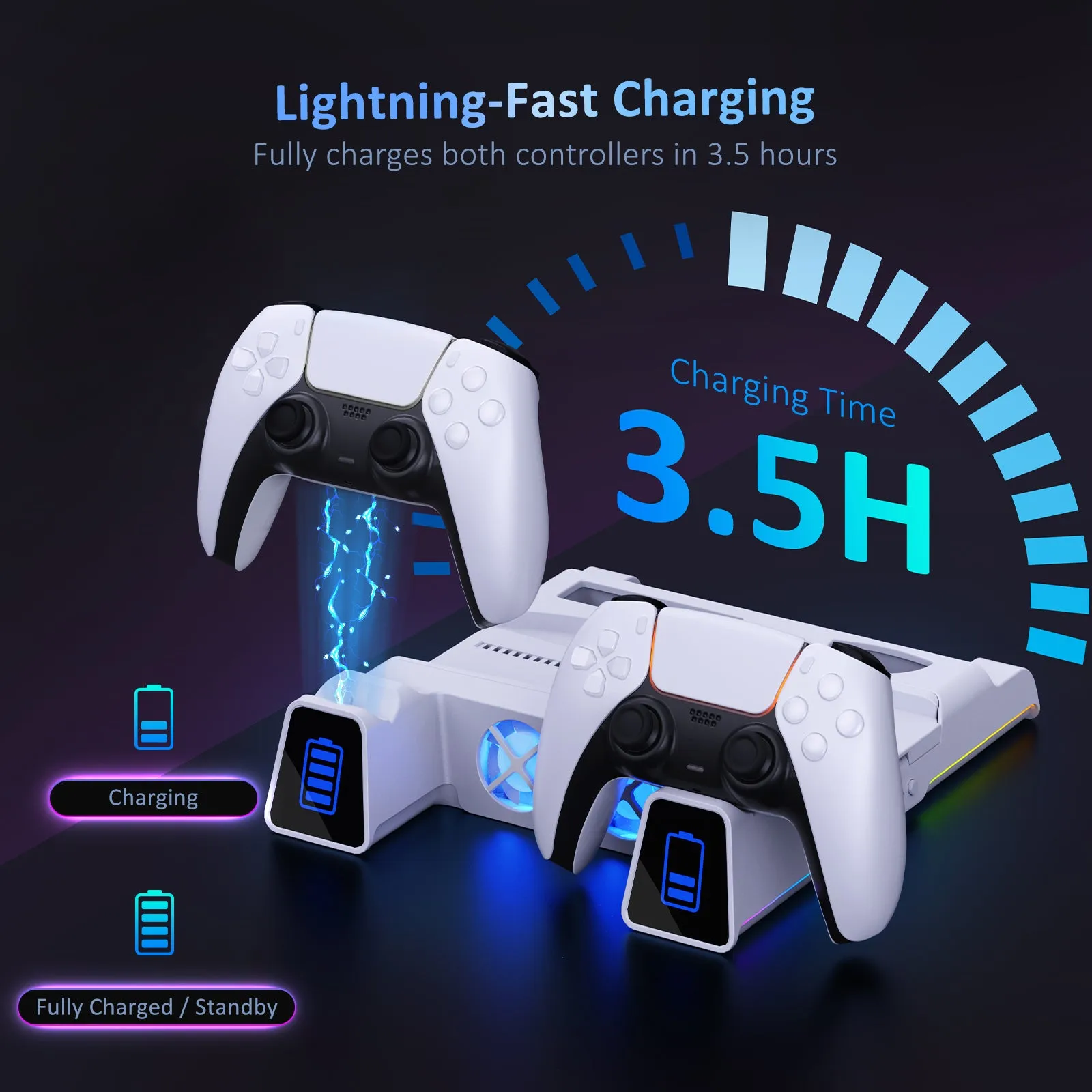 NexiGo PS5 Slim Cooling Stand