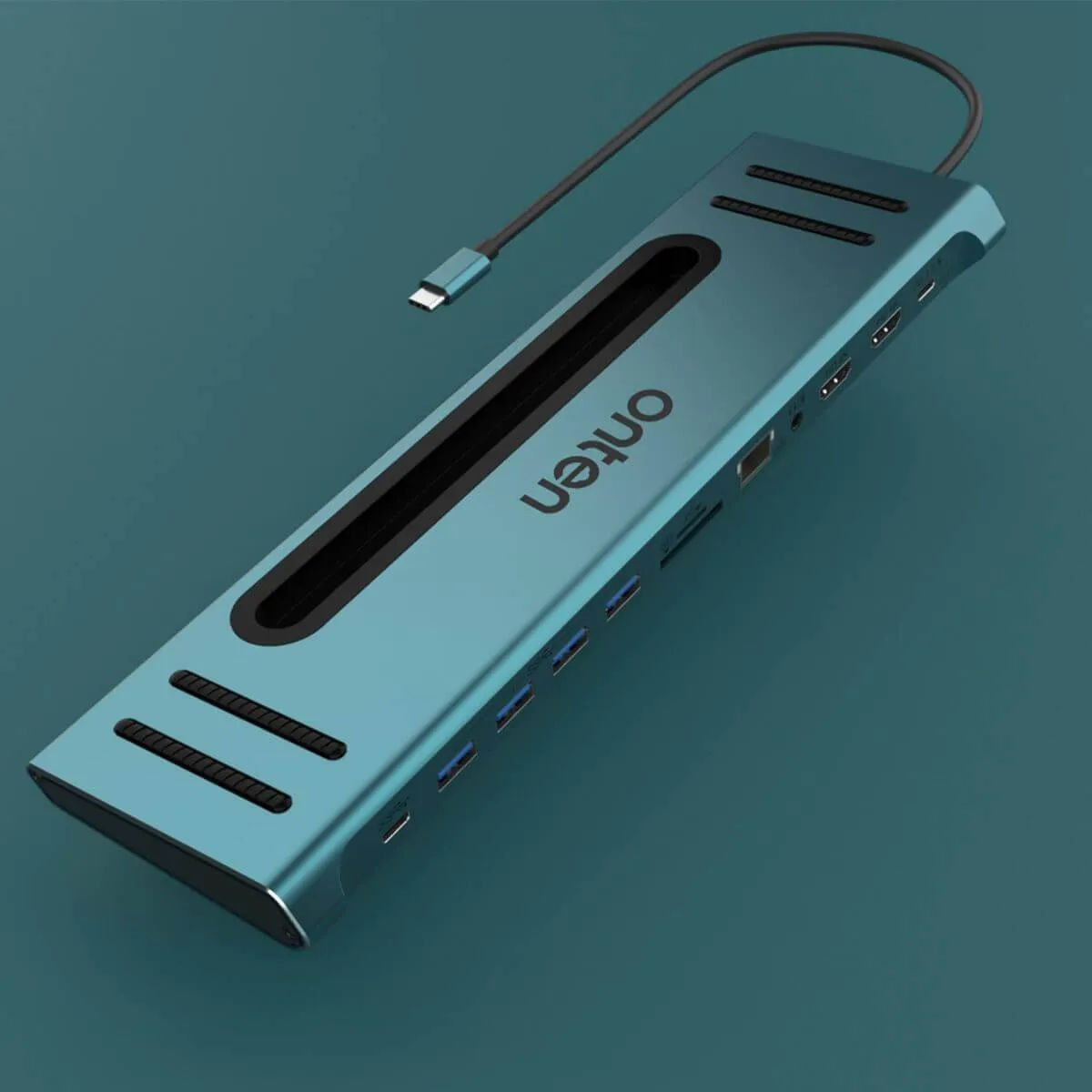 Onten 9199 12 in 1 Type-C Multi-Function Docking Station