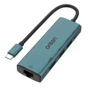 Onten UC125 5 in 1 USB-C to HDMl Docking Station