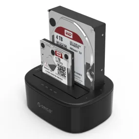 Orico (6228US3) 2.5/3.5 Inch Usb3.0 1 To 1 Hdd And Ssd Hard Drive Dock