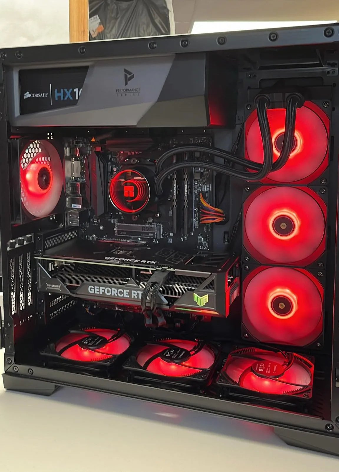 PC GAMING ASUS TUF RTX4070-Ti SUPER 16GB RYZEN 7 5700X 32GB DDR4 SSD 1TB NVMe