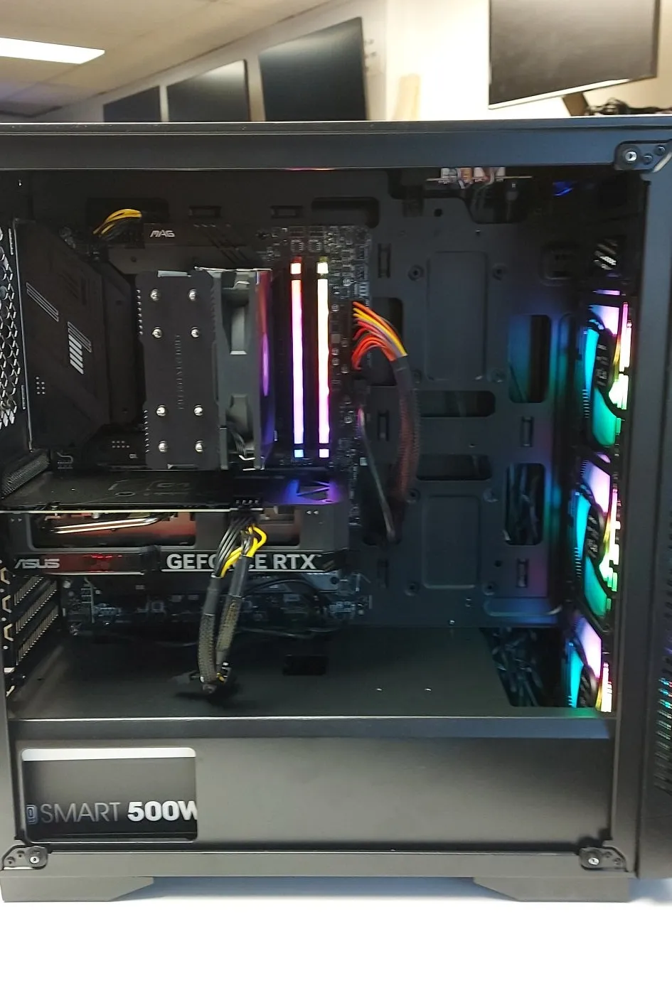 PC GAMING i5 12e Gen 16GB 3200MHz RGB SSD 2TB ASUS RTX4060 Ti