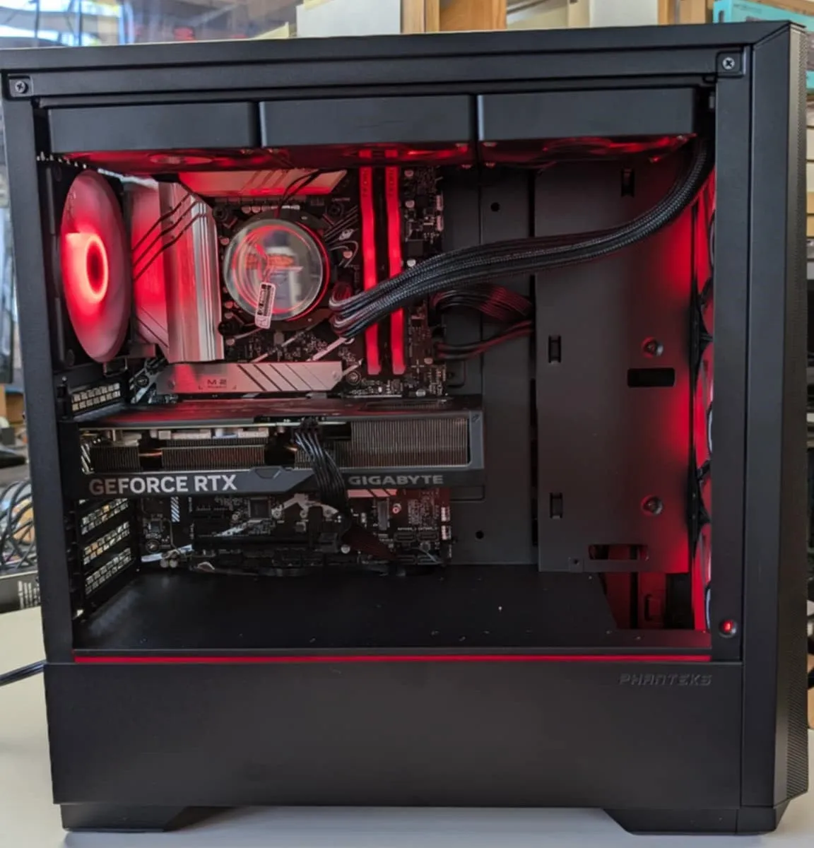 PC GAMING i9-13900K RTX 4070 12GB 32GB DDR5 5200 RGB SSD 1TB NVMe WiFi