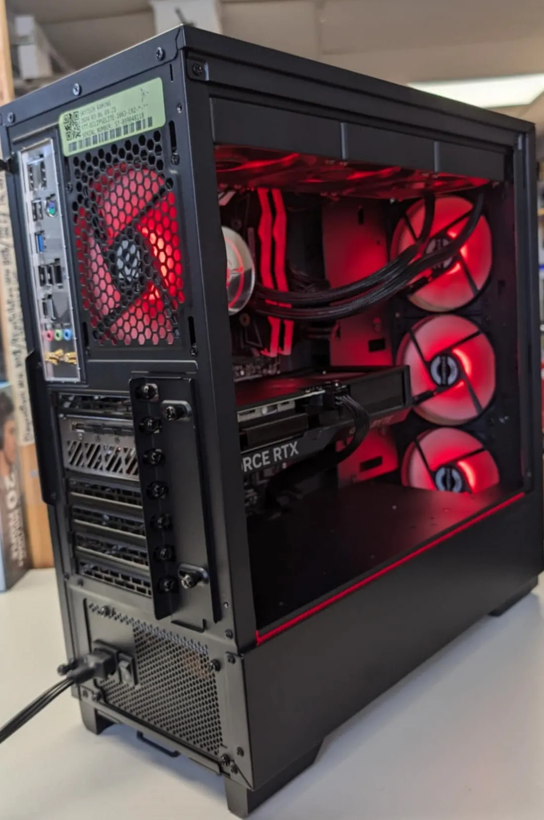 PC GAMING i9-13900K RTX 4070 12GB 32GB DDR5 5200 RGB SSD 1TB NVMe WiFi
