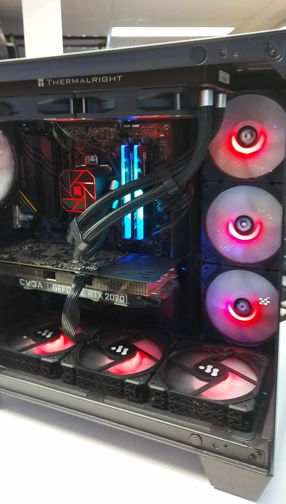 PC GAMING RYZEN 7 3700X New NVMe 1TB New 32GB DDR4 EVGA RTX2070 8GB