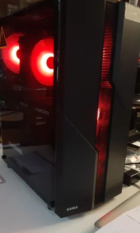 PC GAMING RYZEN 7 5700X 3,40GHz NEW NVMe 2TB 32GB DDR4 NEW GeForce RTX 4070 2 Fans