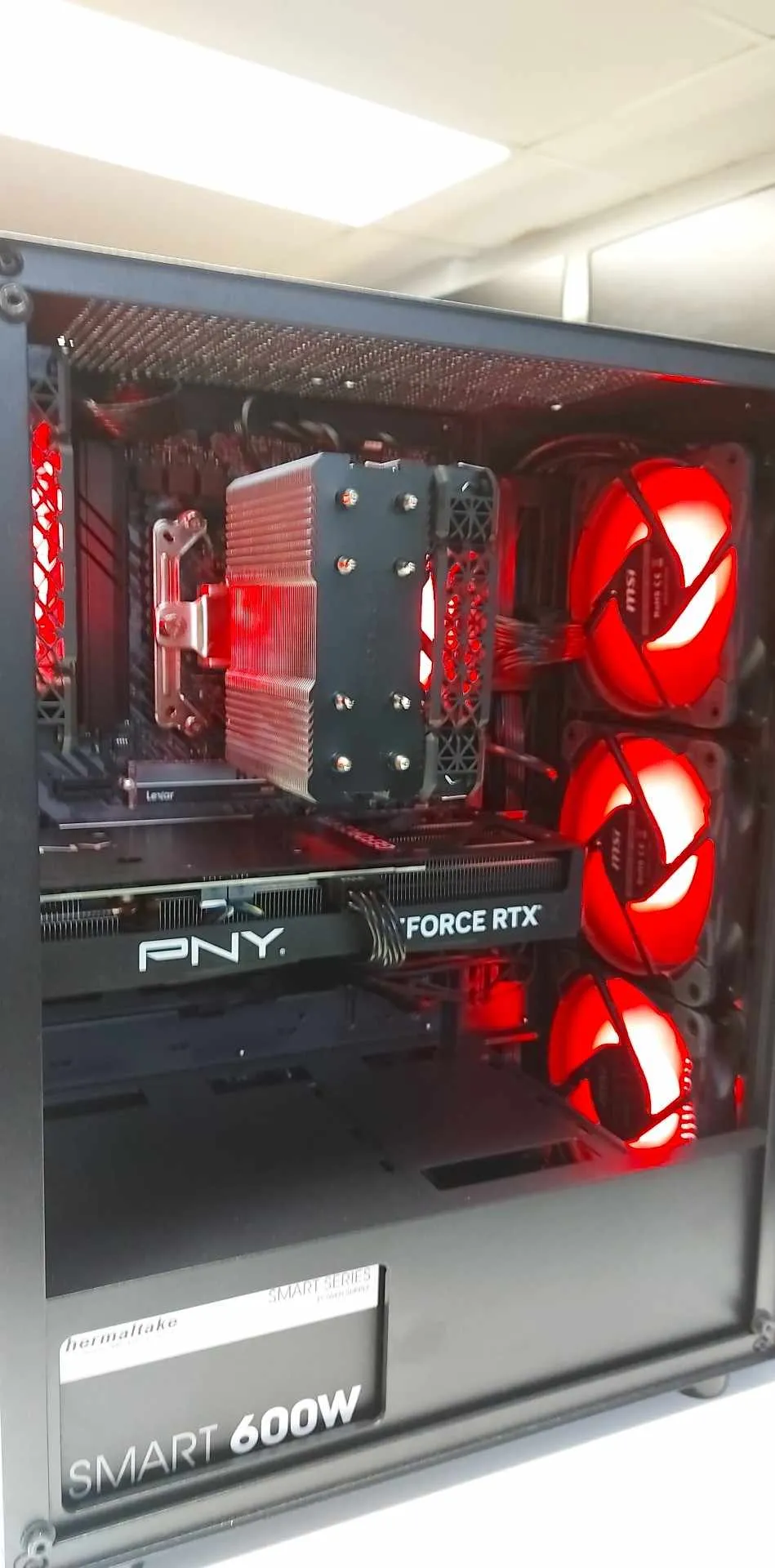 PC GAMING RYZEN 7 5700X 3,40GHz NEW NVMe 2TB 32GB DDR4 NEW GeForce RTX 4070 2 Fans