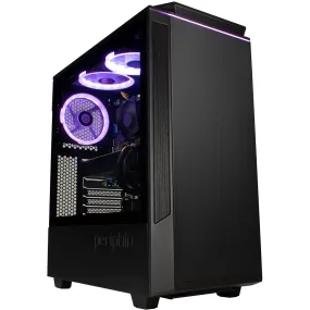 Periphio Ghoul Prebuilt Gaming PC Computer Tower 16GB RAM 120GB SSD   500GB HDD (Refurbished)
