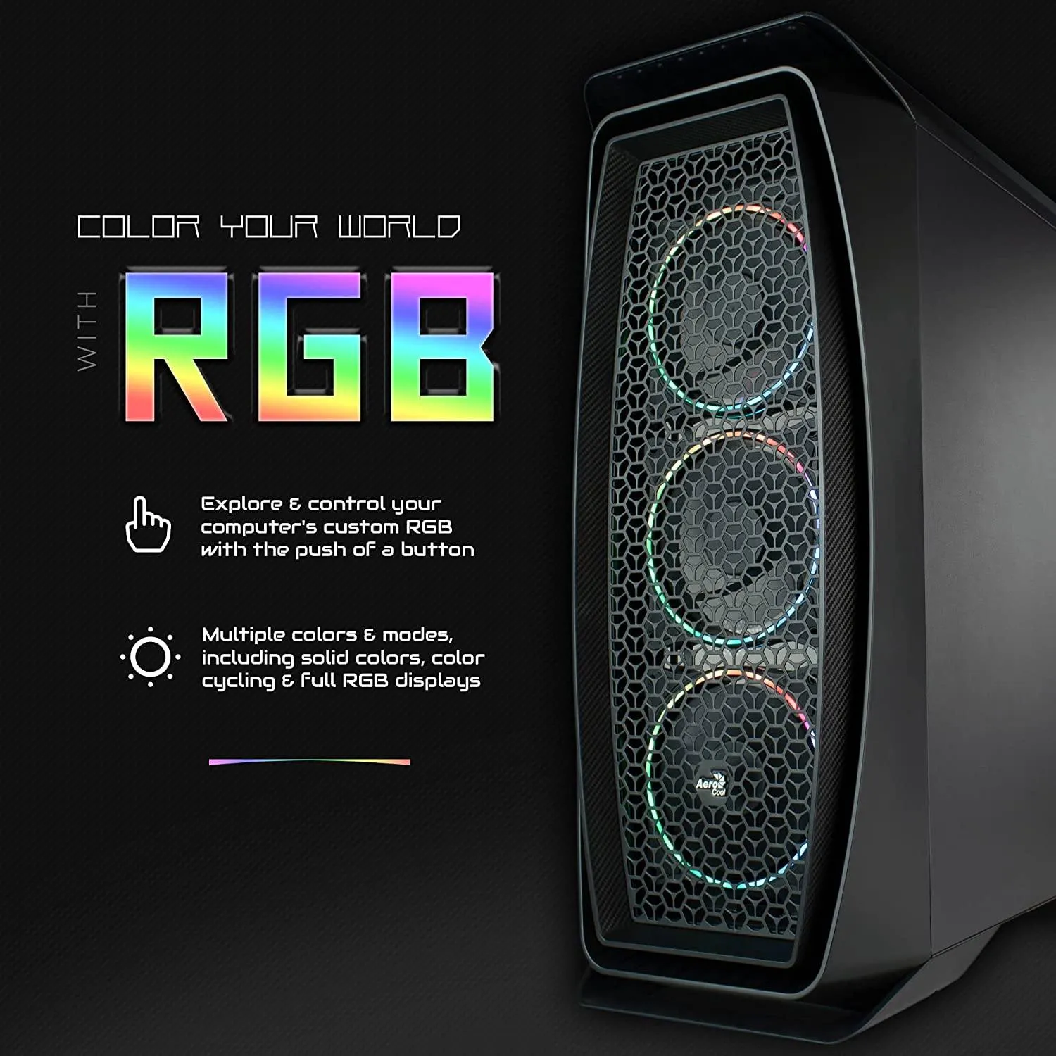 Periphio Hydra Gaming PC Tower Desktop Computer (Refurbished)
