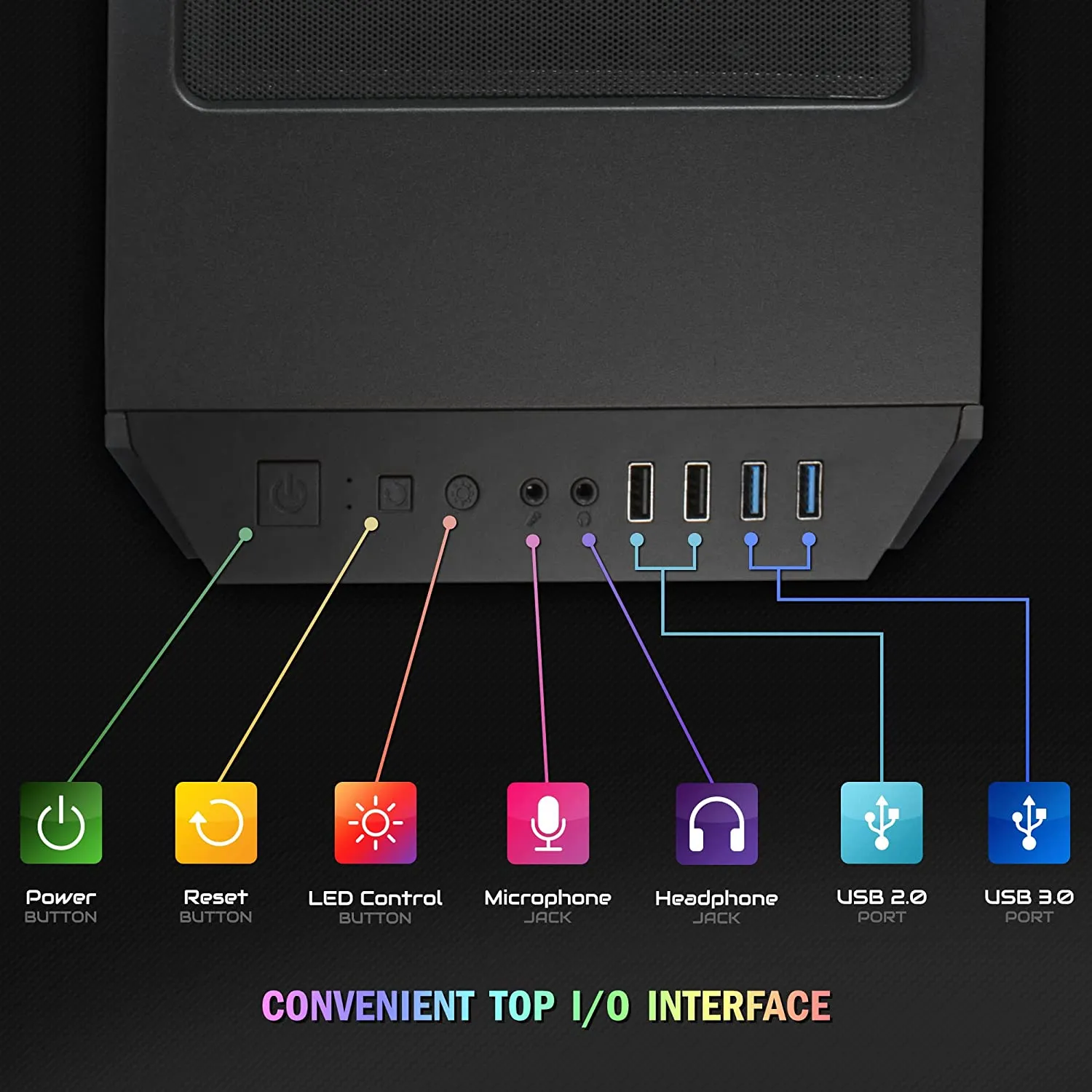 Periphio Phantom RGB Gaming Computer (Refurbished)