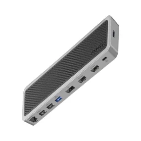 Promate ApexHub-MST 4K@60Hz Triple Display Multi-Port USB-C Docking Station