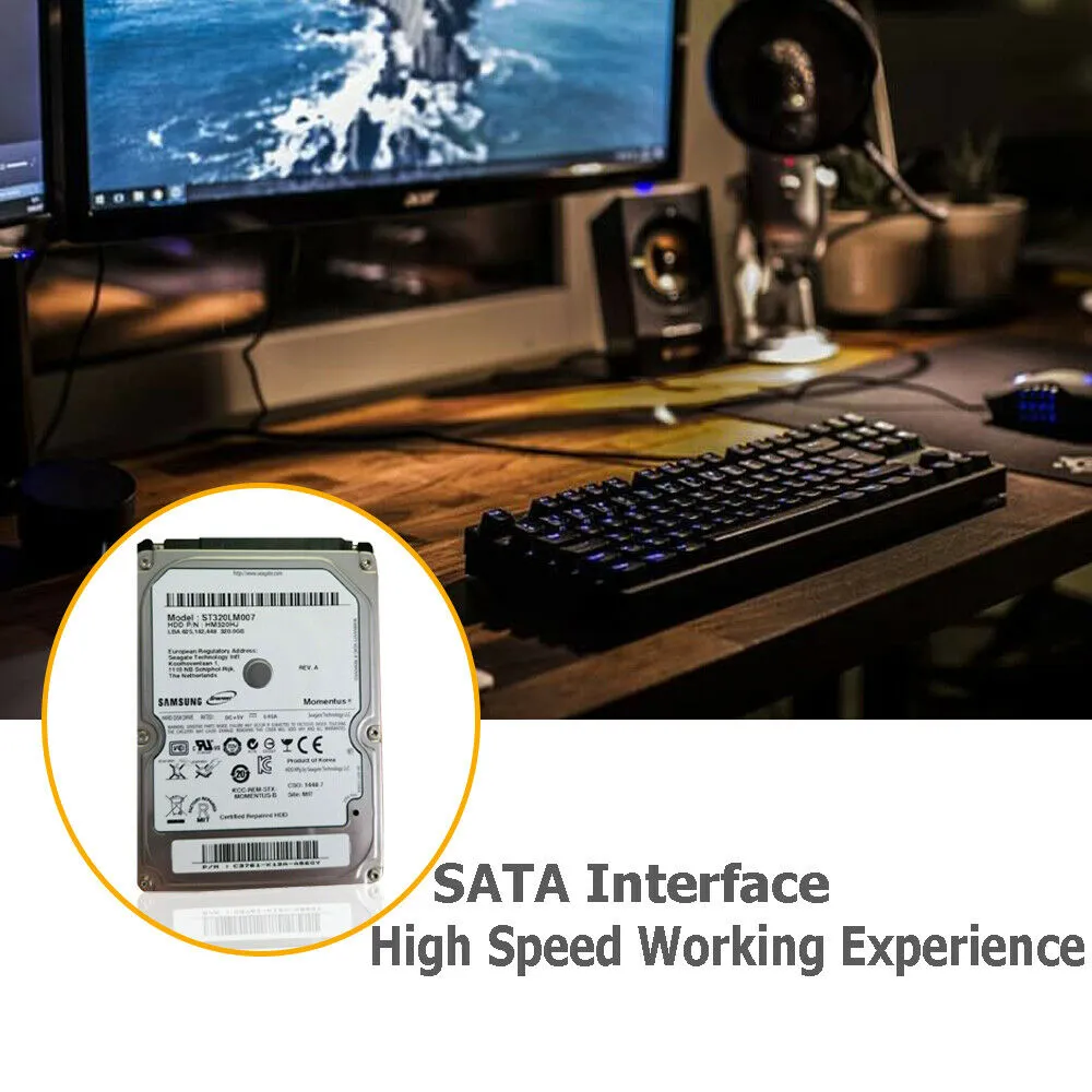 Samsung (SATA) Momentus 2.5" Internal HD 320GB 7200rpm 3Gbps, ST320LM007
