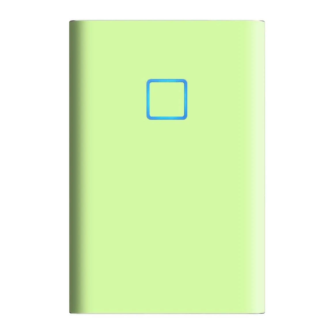 Samsung T7 Touch Portable SSD Green Glow Skin