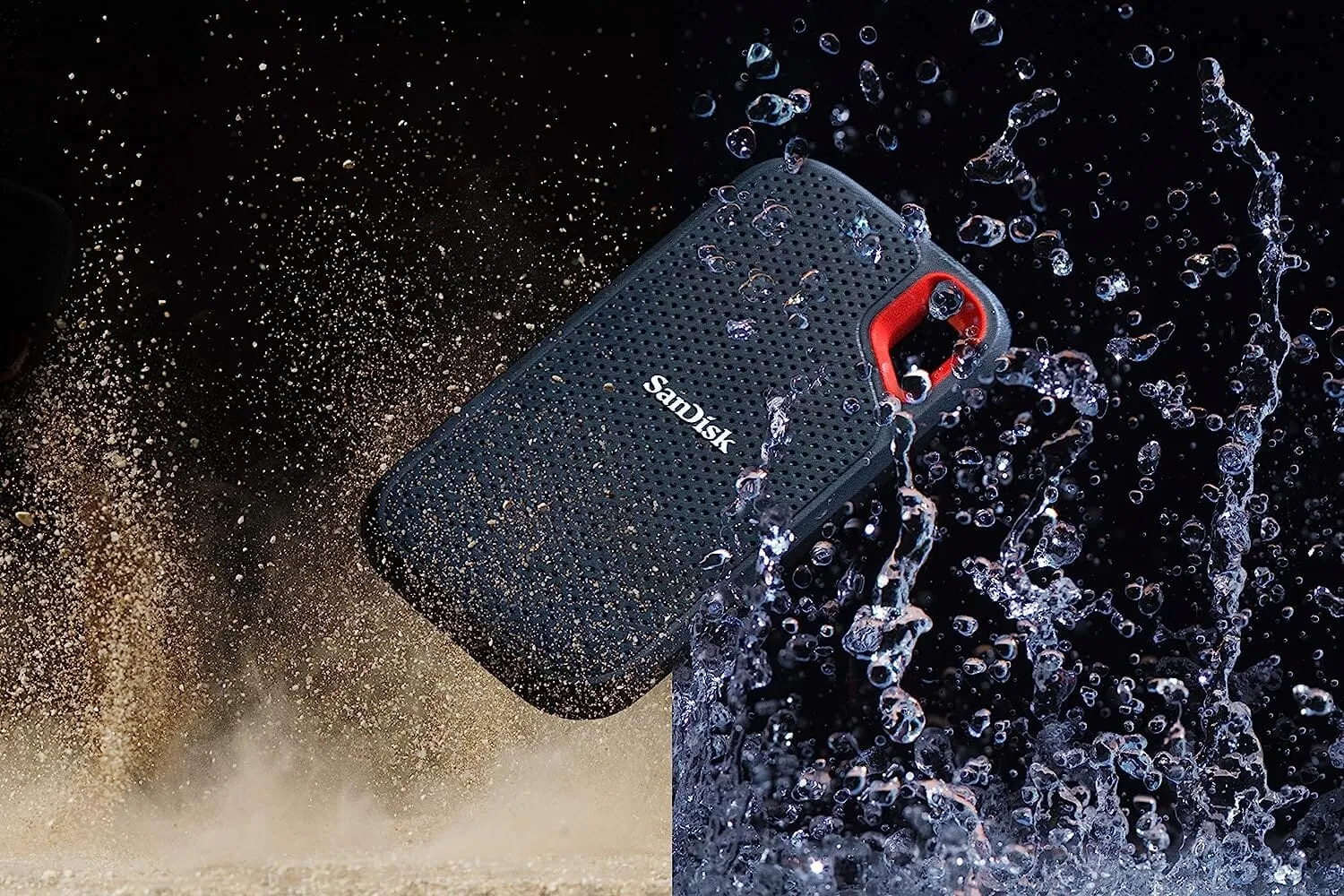 SanDisk 1TB Extreme Portable External SSD - Up to 550MB/s USB-C, USB 3.1 (Refurbished)