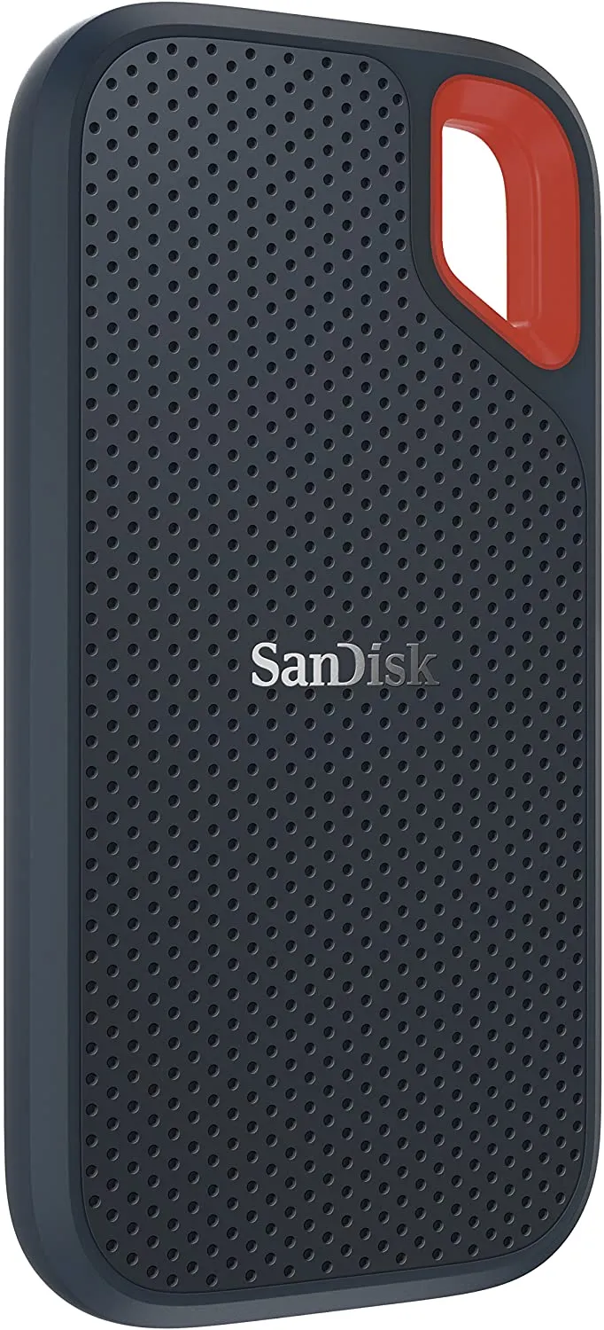 SanDisk Extreme 2TB Portable Solid State Drive, External SSD, USB 3.1 Type-C - SDSSDE60-2T00-G25