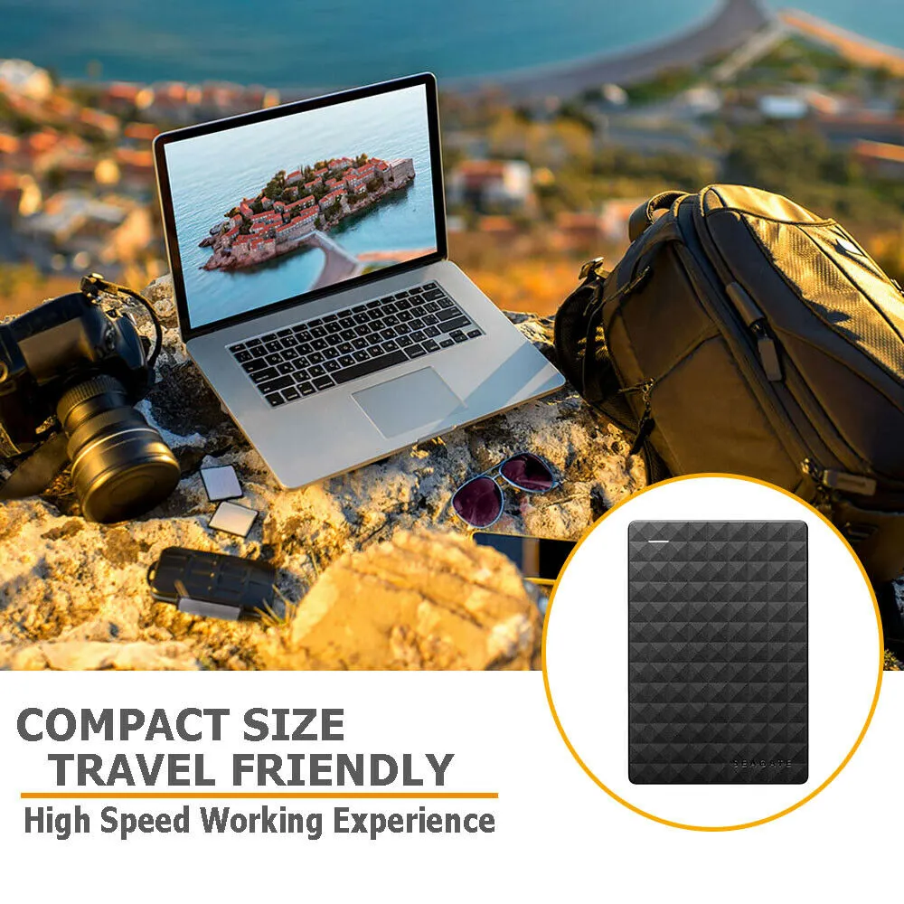 Seagate Expansion 3TB USB 3.0 Portable External Hard Drive for PC, STEA3000400