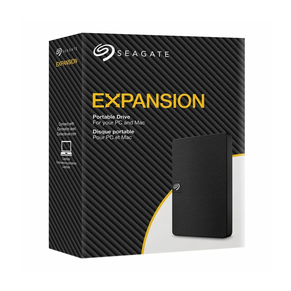 Seagate External HDD Expansion Portable 1TB Black